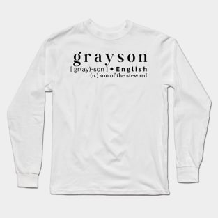 Grayson Long Sleeve T-Shirt